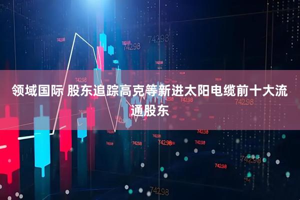 领域国际 股东追踪高克等新进太阳电缆前十大流通股东